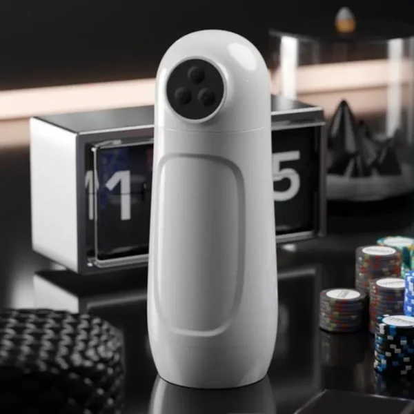 Big White Male Masturbator (3) Galaku Big White Fully Automatic Rhythmic Personal Massager