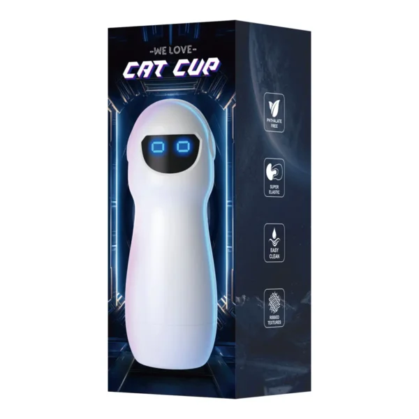 Cat-shaped male masturbation device for penis training (1) Cat-shaped male personal device for physical training