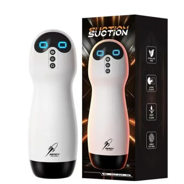 Cat-shaped male masturbation device for penis training (3) Cat-shaped male personal device for physical training