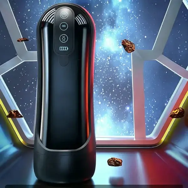 Jiyu Wanderer Male Masturbator (1) Jiyu Wanderer Vibrating Compression Male Personal Massager