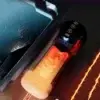 Jiyu Wanderer Male Masturbator (2) Jiyu Wanderer Vibrating Compression Male Personal Massager