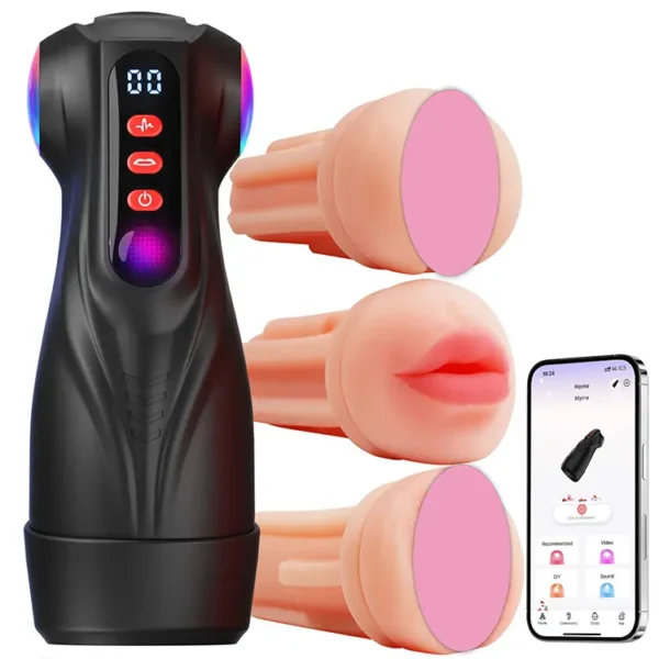 Machine God Automatic Male Penis Masturbator (6) Machine God Automatic Personal Massager (Single Head)