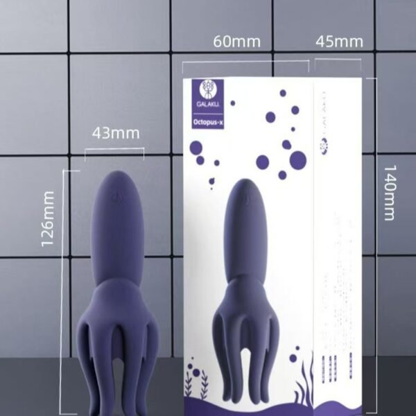 Octopus tentacle Delay Trainer For Him Vibrator (4) Galaku Octopus Personal Massager