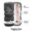 Tiss Snail Male Masturbator (3) SNAIL CUP DAISY TOUCH - Handheld Personal Massager