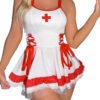 White shirt-style role-playing nurse uniform