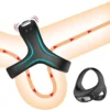 Triangular-shaped penis ring