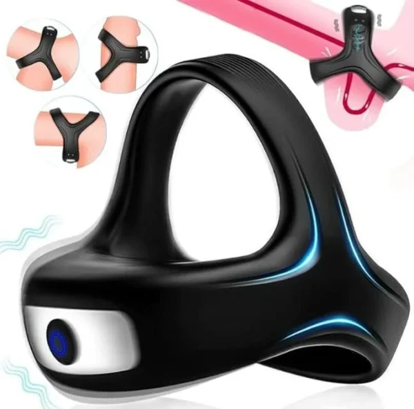 Triangular-shaped penis ring