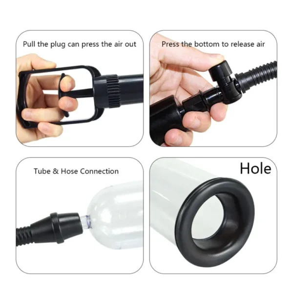 Vacuum penis pump